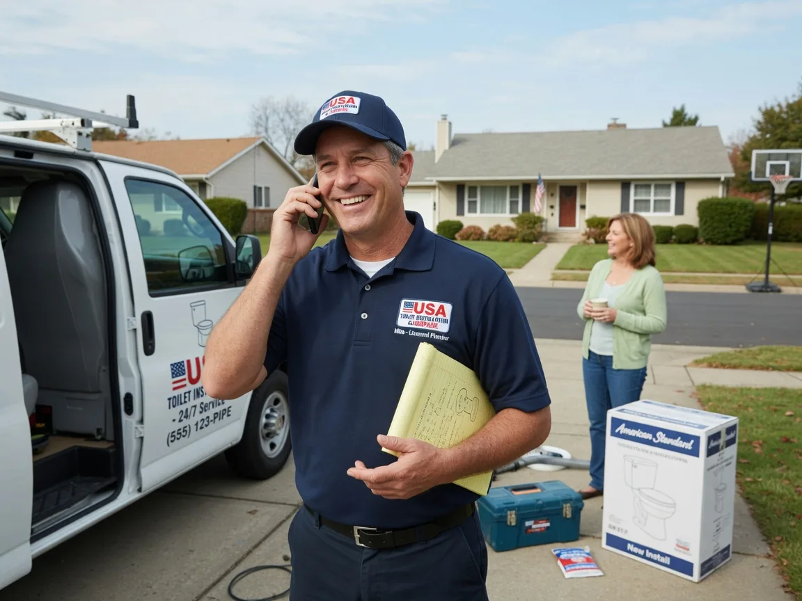 Toilet Installation Vandalia, MI FAQs
